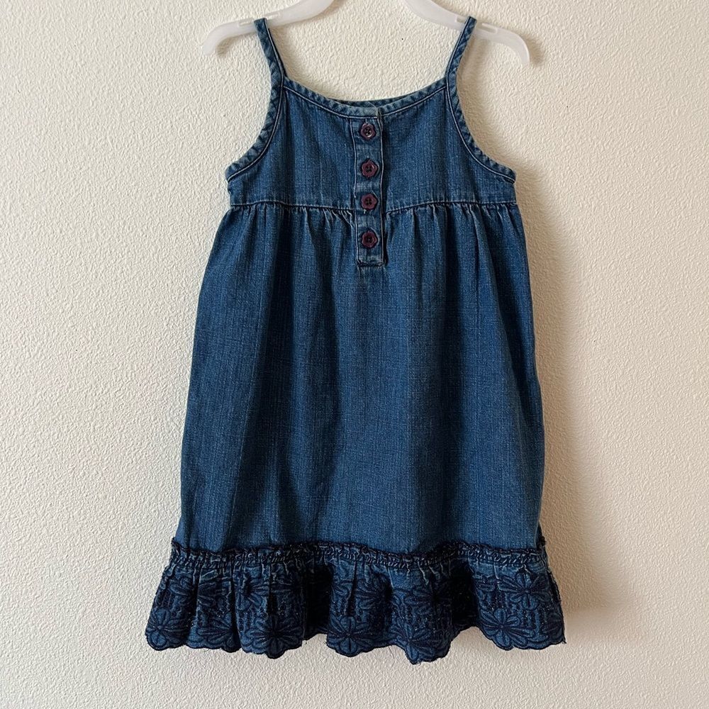Greendog Girl jeans Tank Dress sz 5